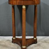 Tripod Pedestal Table in Mahogany, Empire Style – Early 20th Century