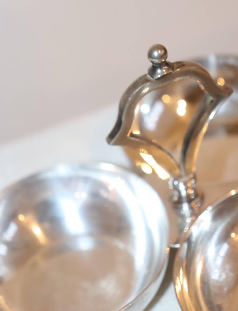 Silver-plated metal charm