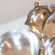 Silver-plated metal charm