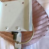 Glass sheet wall lamp