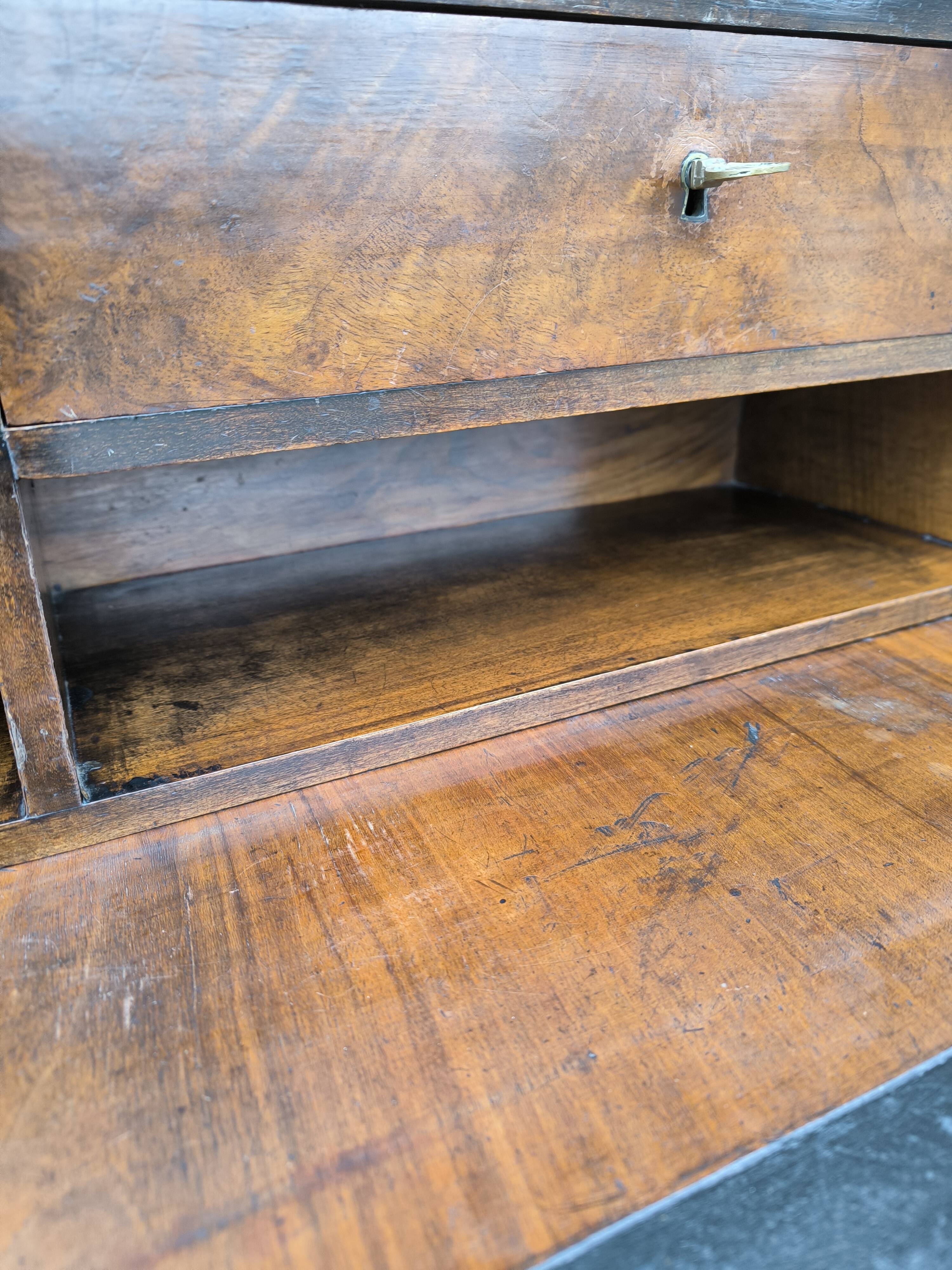 Louis Philippe style stepped flat desk