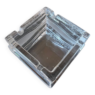 Cendrier verre cristal à motifs