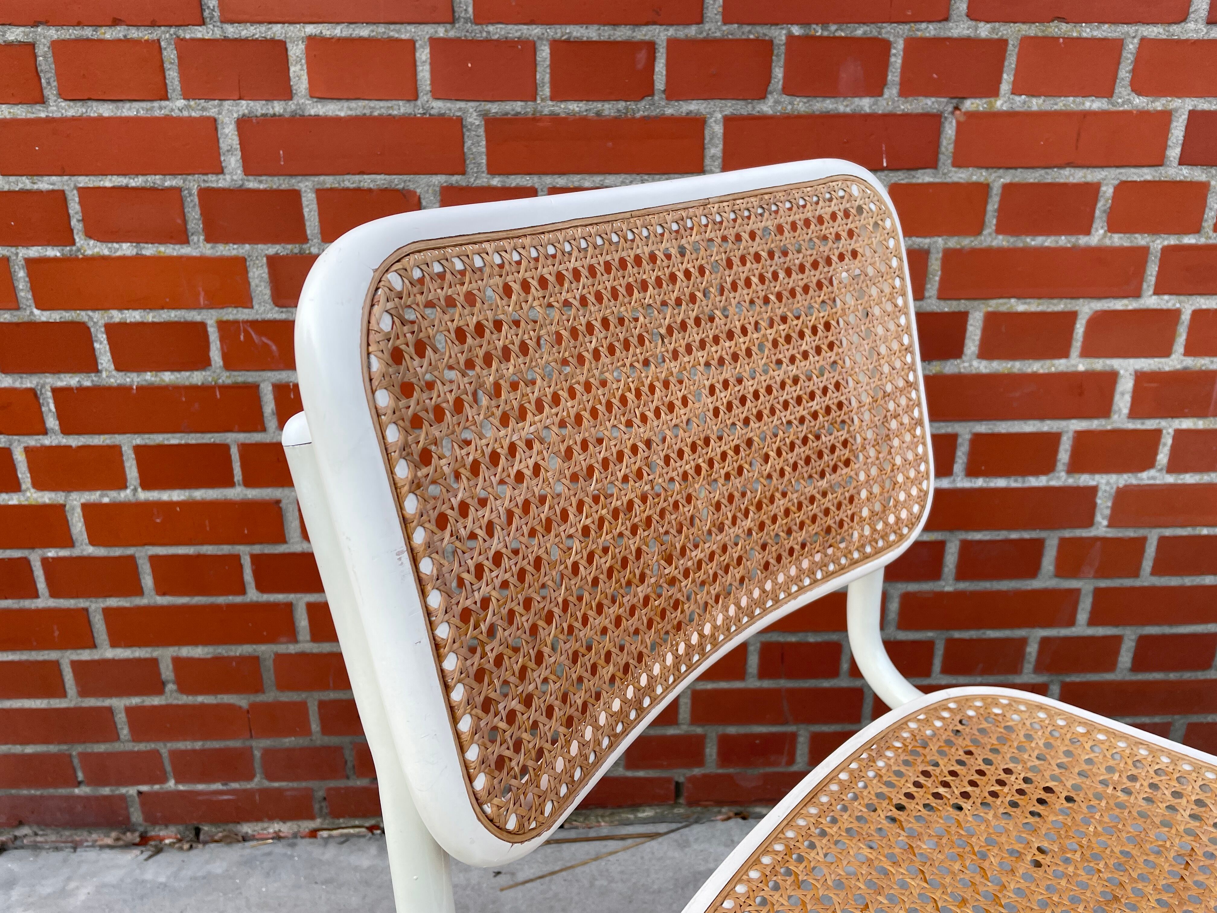 Cesca chair b32 model design Marcel Breuer