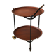 Swedish teak foldable serving trolley by Ary Fanerprodukter, 1960s