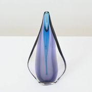 Flavio Poli Sommerso "Teardrop" vase Murano glass Seguso Italy 1960