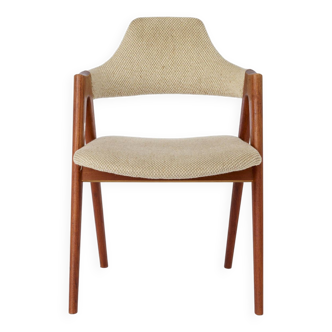 Desk chair by Kai Kristiansen 1960s, model Compass, Danish, Teak