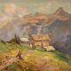 Signed landscape from the 1950s