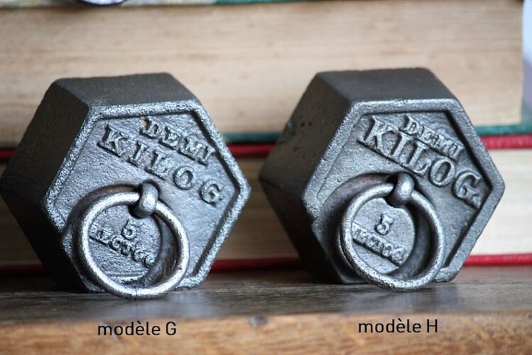 Cast iron weight 500 g