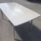 Large vintage extendable dining table – splayed legs