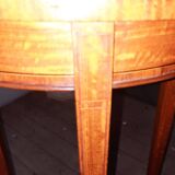 Light wood side table