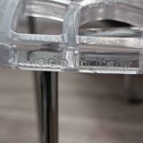 Paire de tabourets de bar design Spider Made in Italy