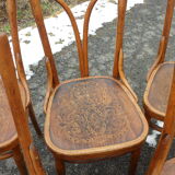 Set of 5 bistro chairs