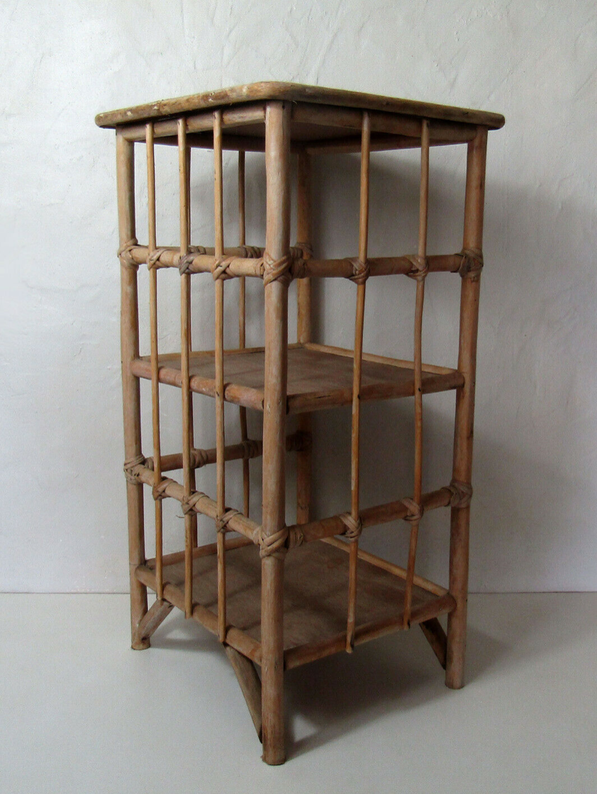 Chevet en bambou bois et rotin