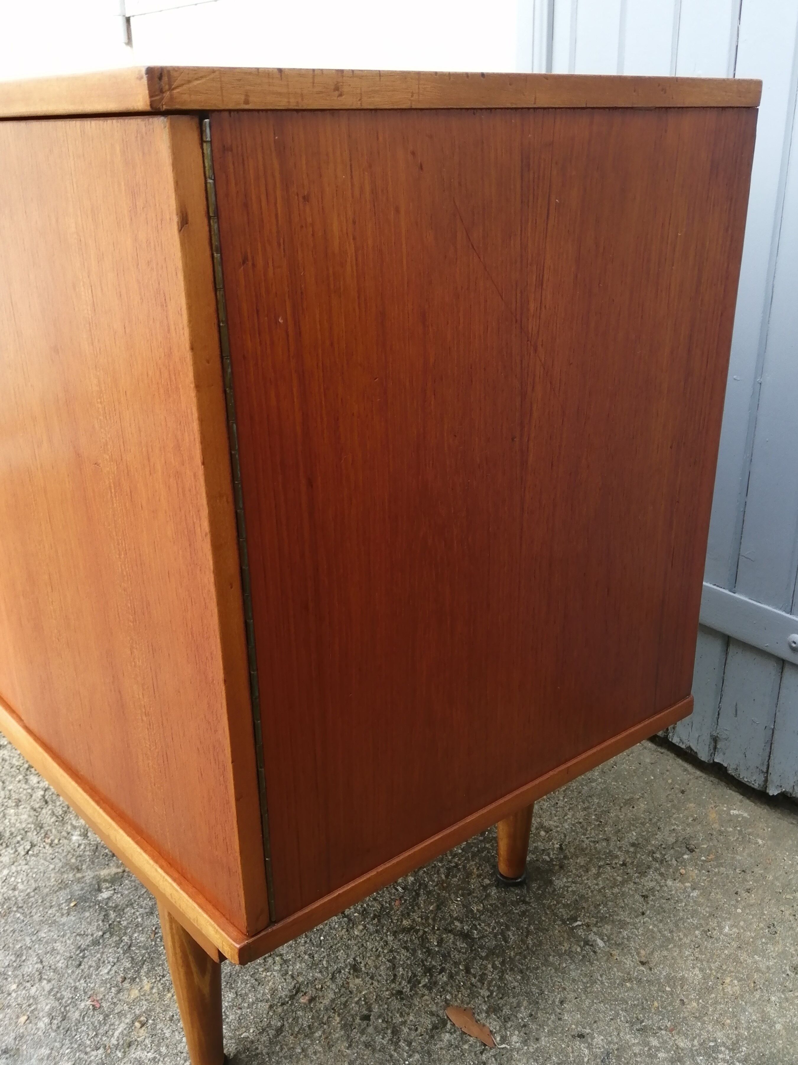Enfilade en teck des années 60