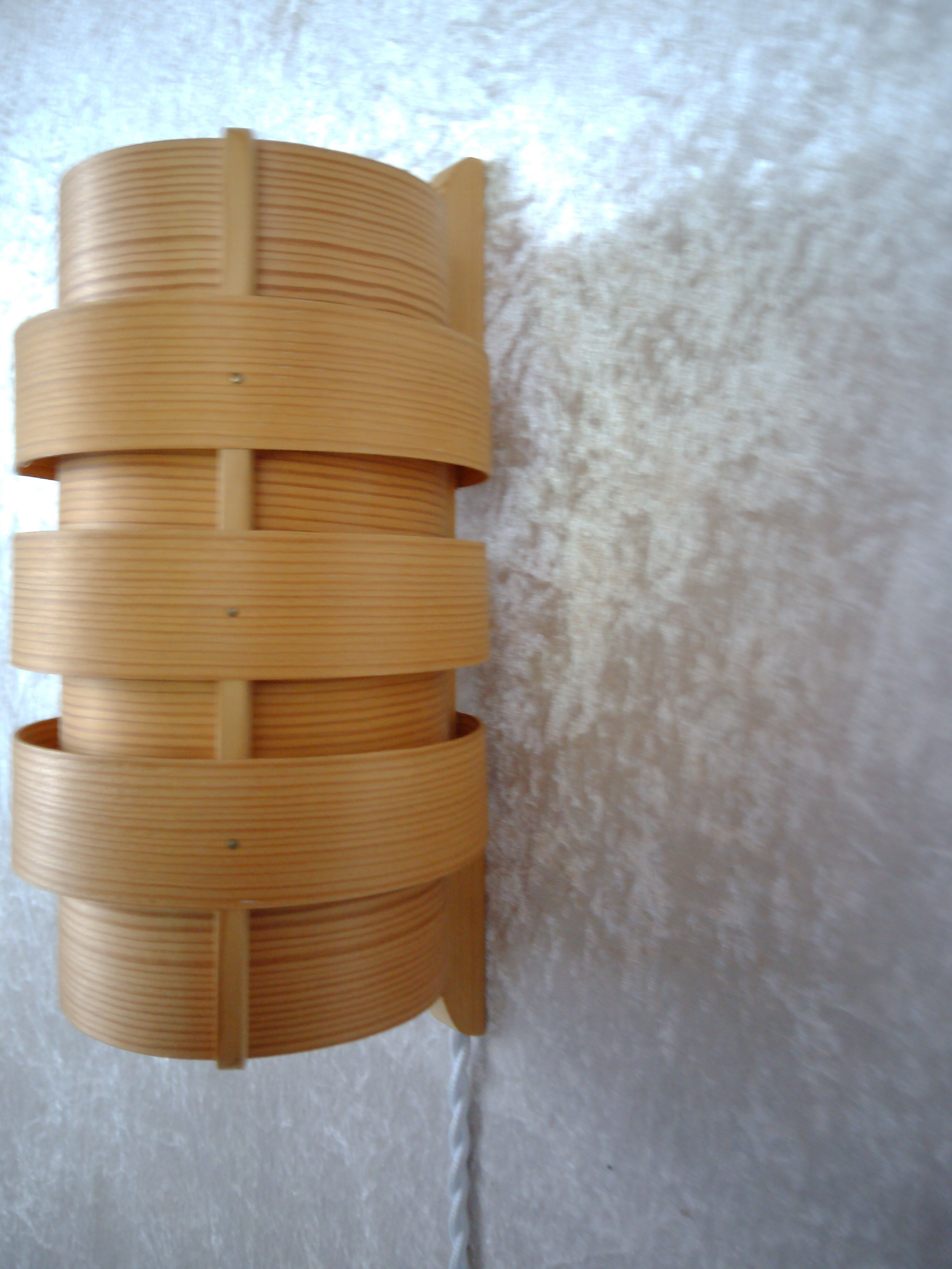 V280 wooden sconce by Hans-Agne Jakobsson, Sweden
