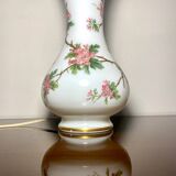 Baccarat Lampe Opaline peint main