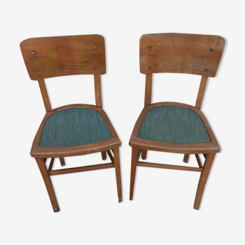 Two baumann bistro chairs