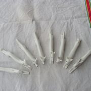 Set of expensive rests in faience in the shape of animal dog rabbit cat fox