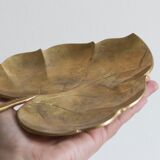 Empty old brass leaf bags