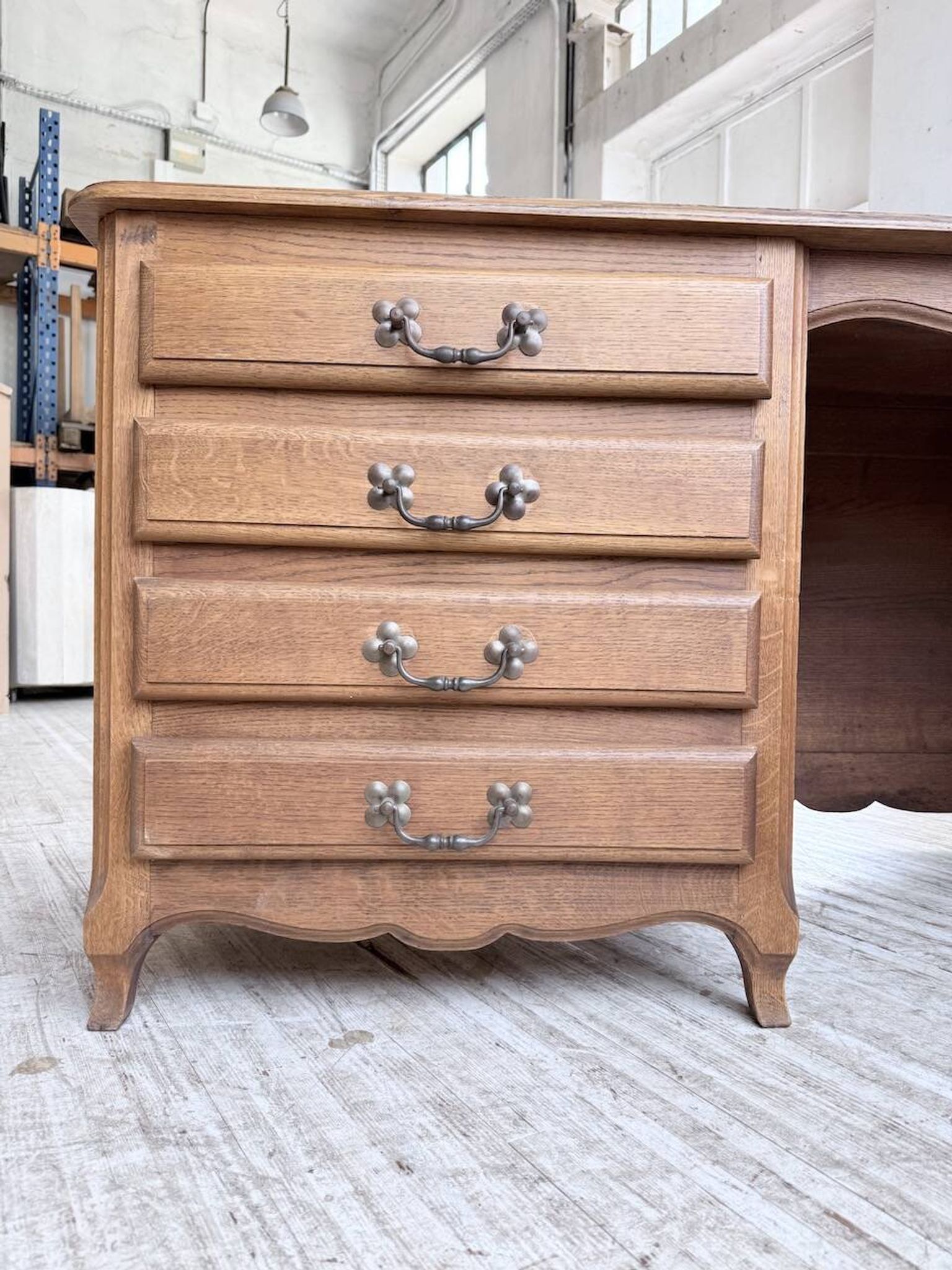 Oak desk or counter 1960