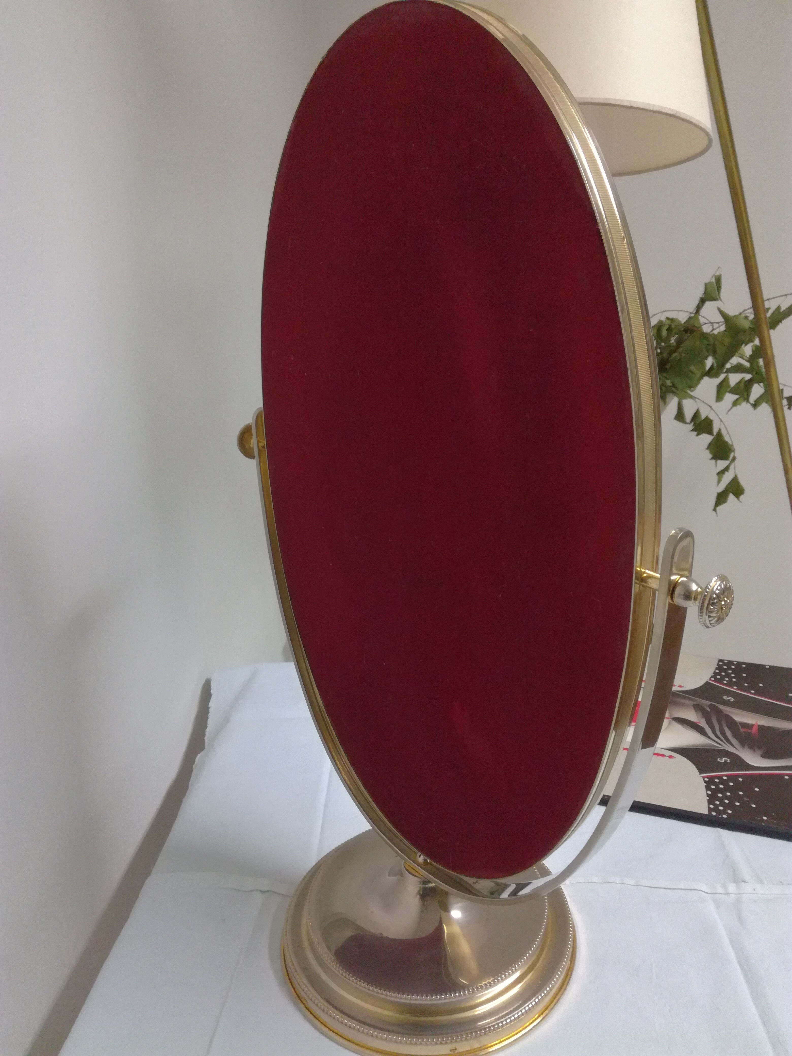 Oval mirror Table Psyche  39x58cm