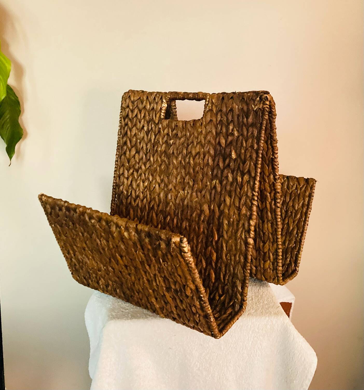 Scandinavian magazine rack, 1970s