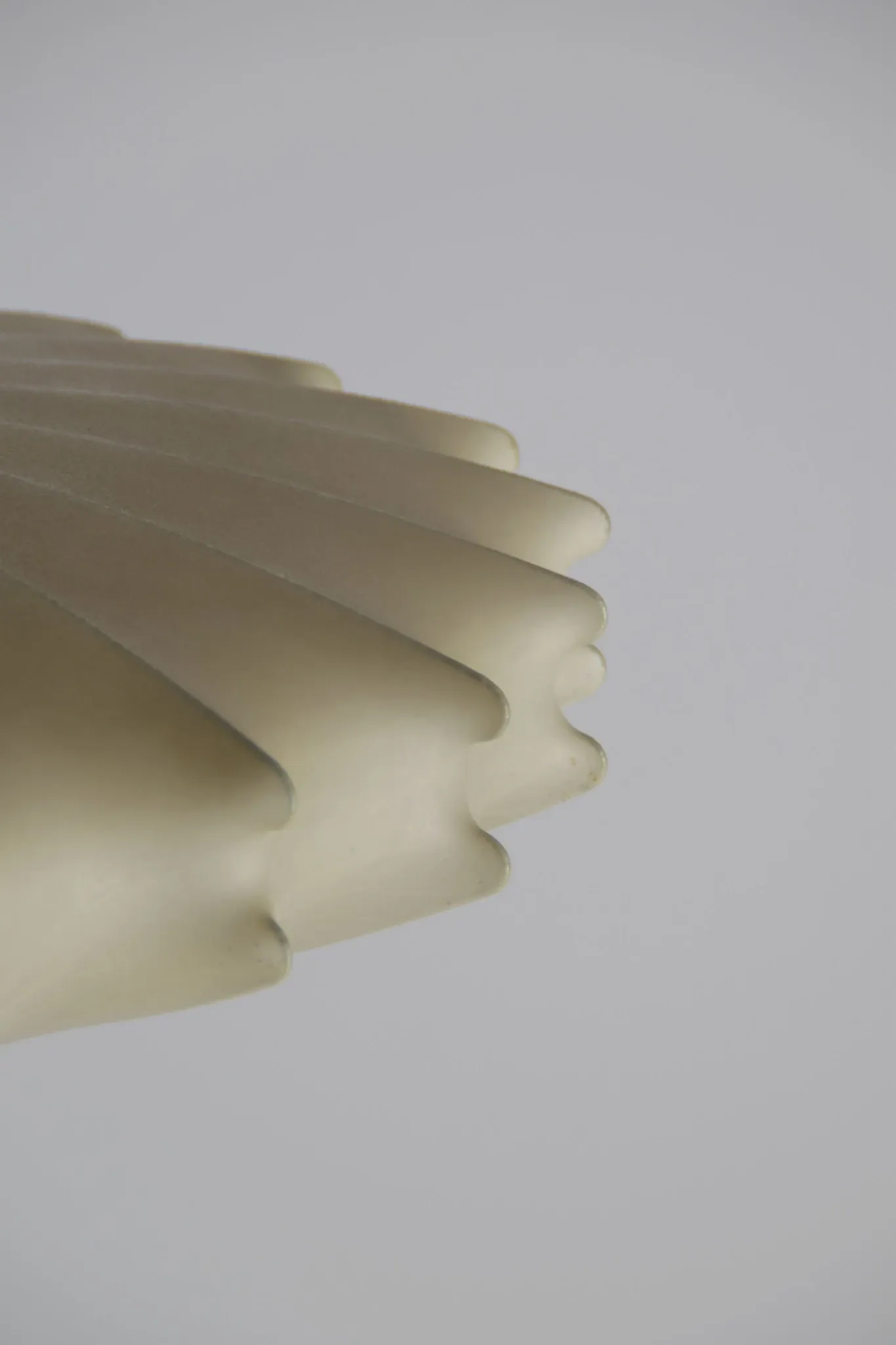 Rare vintage cocoon lamp by Friedel Wauer for Goldkant Leuchten, 1960s