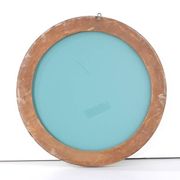 Miroir vintage en laiton, Italie, années 1960s.