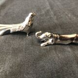 8 porte couteaux animaux art-déco 1930 design sandoz