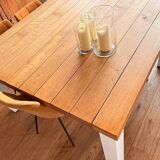 Raw oak table
