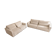 Roche Bobois "Long Beach" Sofa Set – Arianna Pearl Fabric