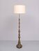 Baroque Revival solid Brass floor lamp France 1950s