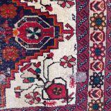Vintage persian balutch handmade carpet 90x175 cm