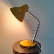 Vintage yellow articulated lamp 1960