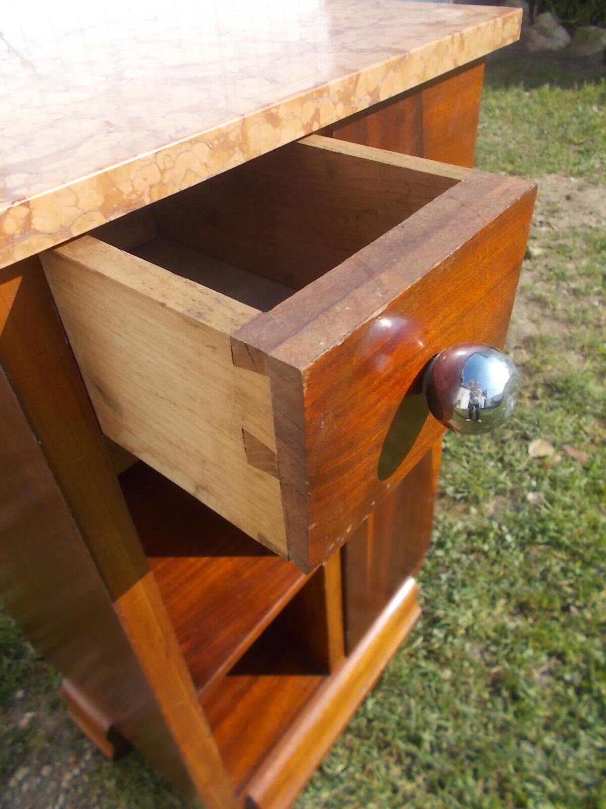 Art Deco bedside table