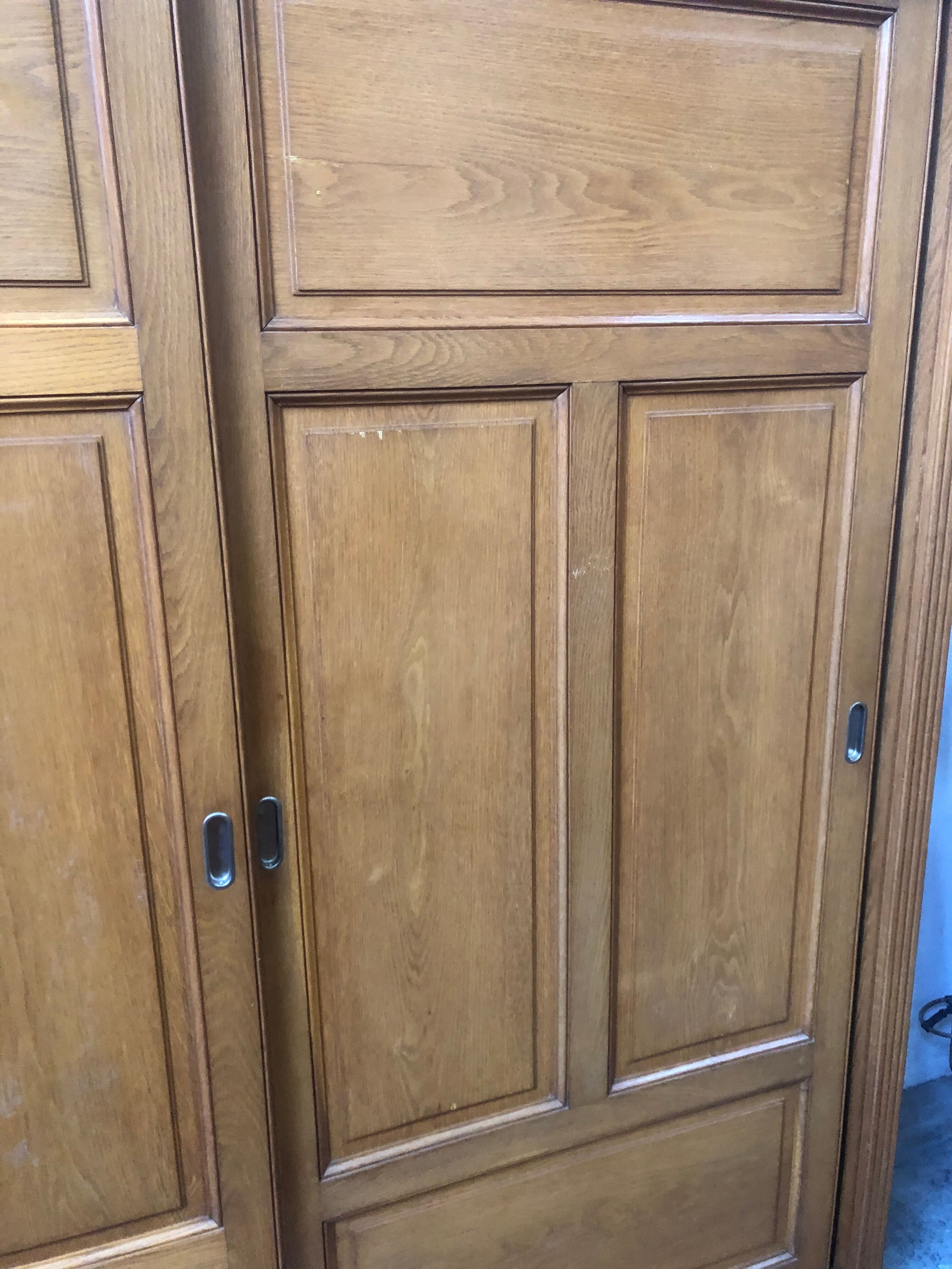 50/60s vintage oak administration library