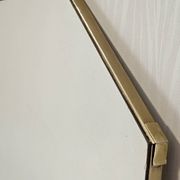 Grand miroir biseauté octogonal