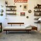 Daybed sofa, Scandinavian 1960s/1970s, vintage, mid-century modern