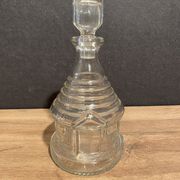 Glass bottle marked sisto liquor antica specialita del trulli