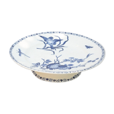 Porcelain compotier bird motif