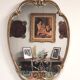 Vintage Louis XV Style Bronze Mirror