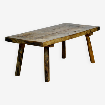 Vintage oak butcher's table/farmtable, 1930s