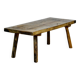 Vintage oak butcher's table/farmtable, 1930s