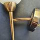 Pair of wall sconces torch style Empire