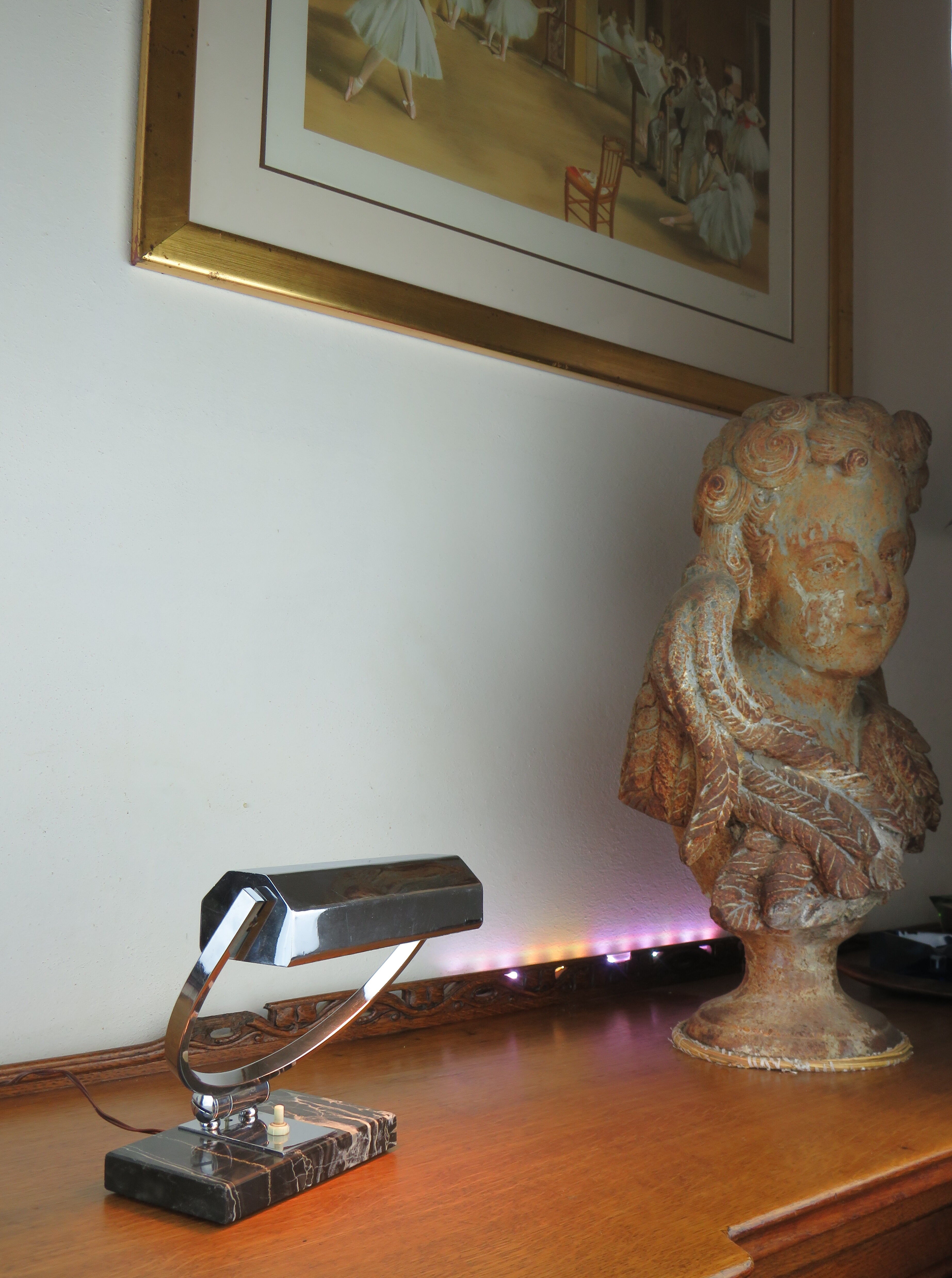 Italian Art Deco desk lamp from the 1930s
