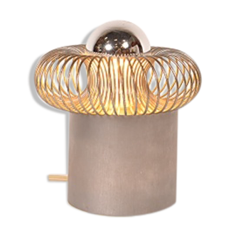 “Slinky” lamp produced in Italy, 1970s