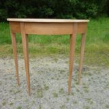 half-moon console