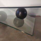 Roche Bobois glass coffee table