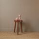 biche céramique porcelaine collection rose irisé bambi vintage décoration kitch 50 enfant bohème