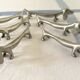Knife holder dogs bassets metal